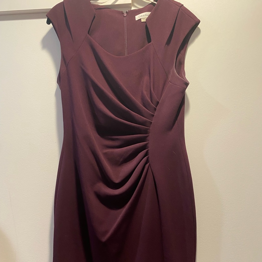 Eggplant Calvin Klein Dress